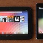 Comparison between Nexus 7 and Nexus 10