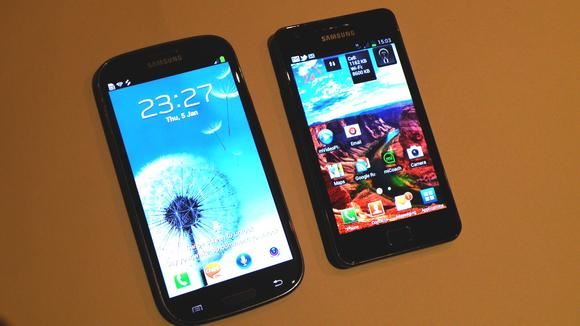 Samsung Galaxy S2 Vs S3