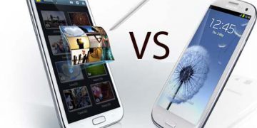 Samsung galaxy s3 vs Note 2