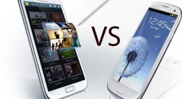Samsung galaxy s3 vs Note 2