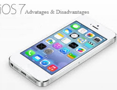 What are advantages and disadvantages of iOS 7
