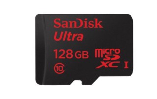 Micro SD card of 128 GB memory