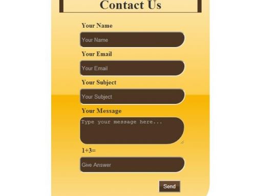 Create contact form in html and php – Urdu-hindi video tutorial