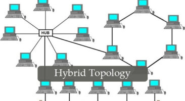 Diagram of hybrid topology