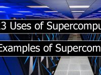 Uses of Supercomputer