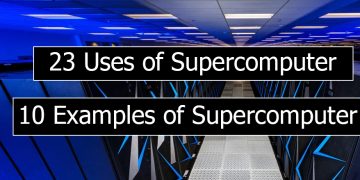 Uses of Supercomputer