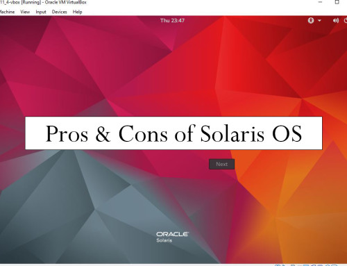 Advantages and Disadvantages of Solaris Operating System